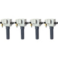Set of 4 Ignition Coils for Saab 9-2X Aero Turbo