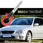 Red Aluminum Alloy Round Front Rear Bumper Tow Hook Screw for Lexus IS250