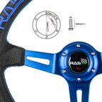 14" Deep Dish Drifting Steering Wheel for Racing Car