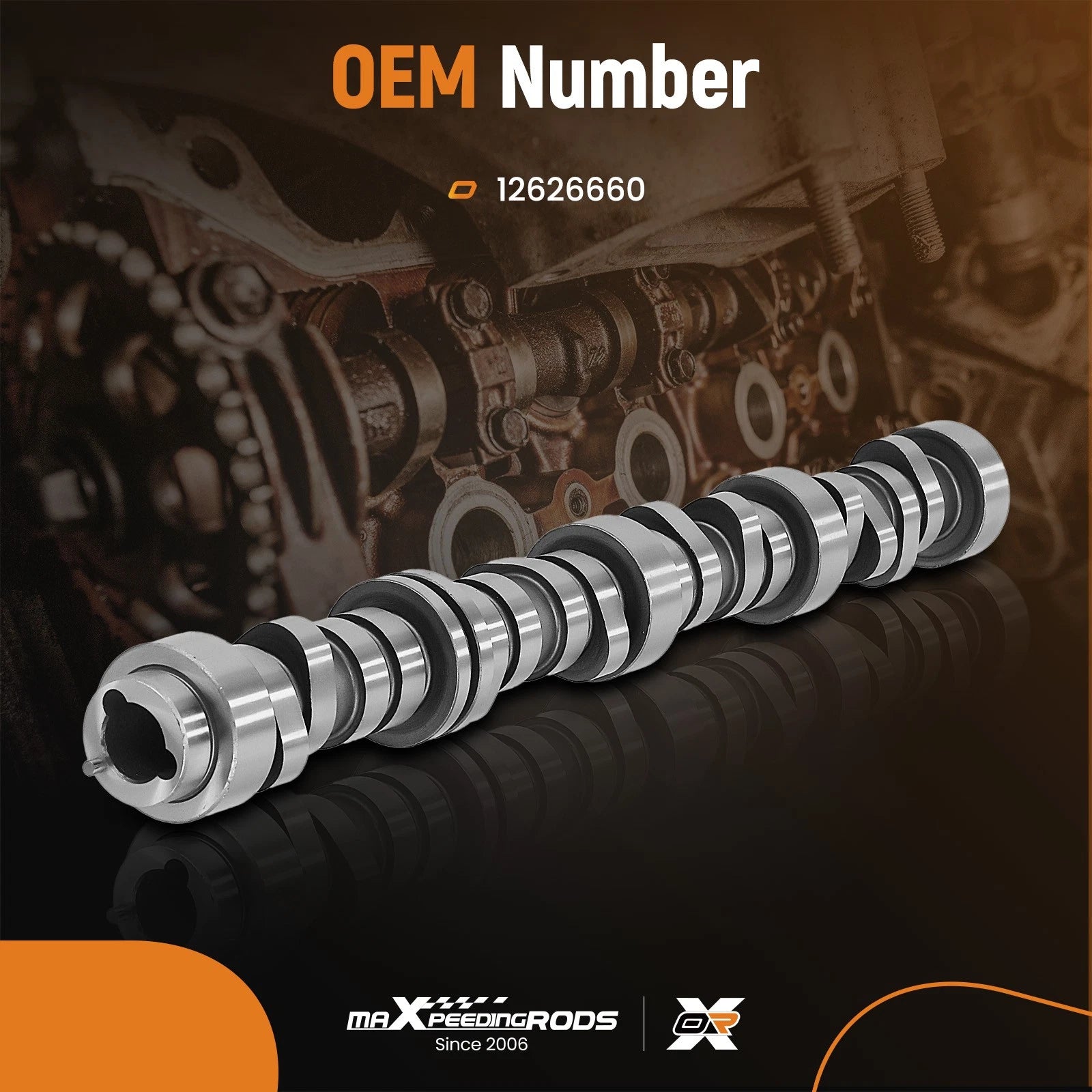 Camshaft for GMC Savana 2500 3500 Sierra 2500 3500 HD (2011–2020)