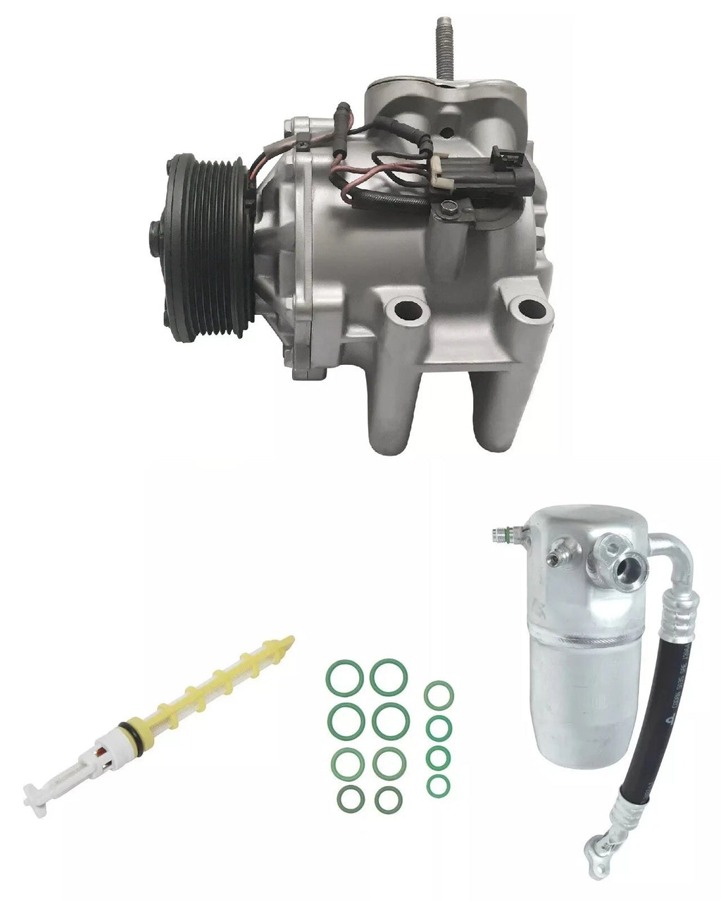 AC Compressor Kit Replacement for Isuzu Ascender 4.2L (2005–2008)