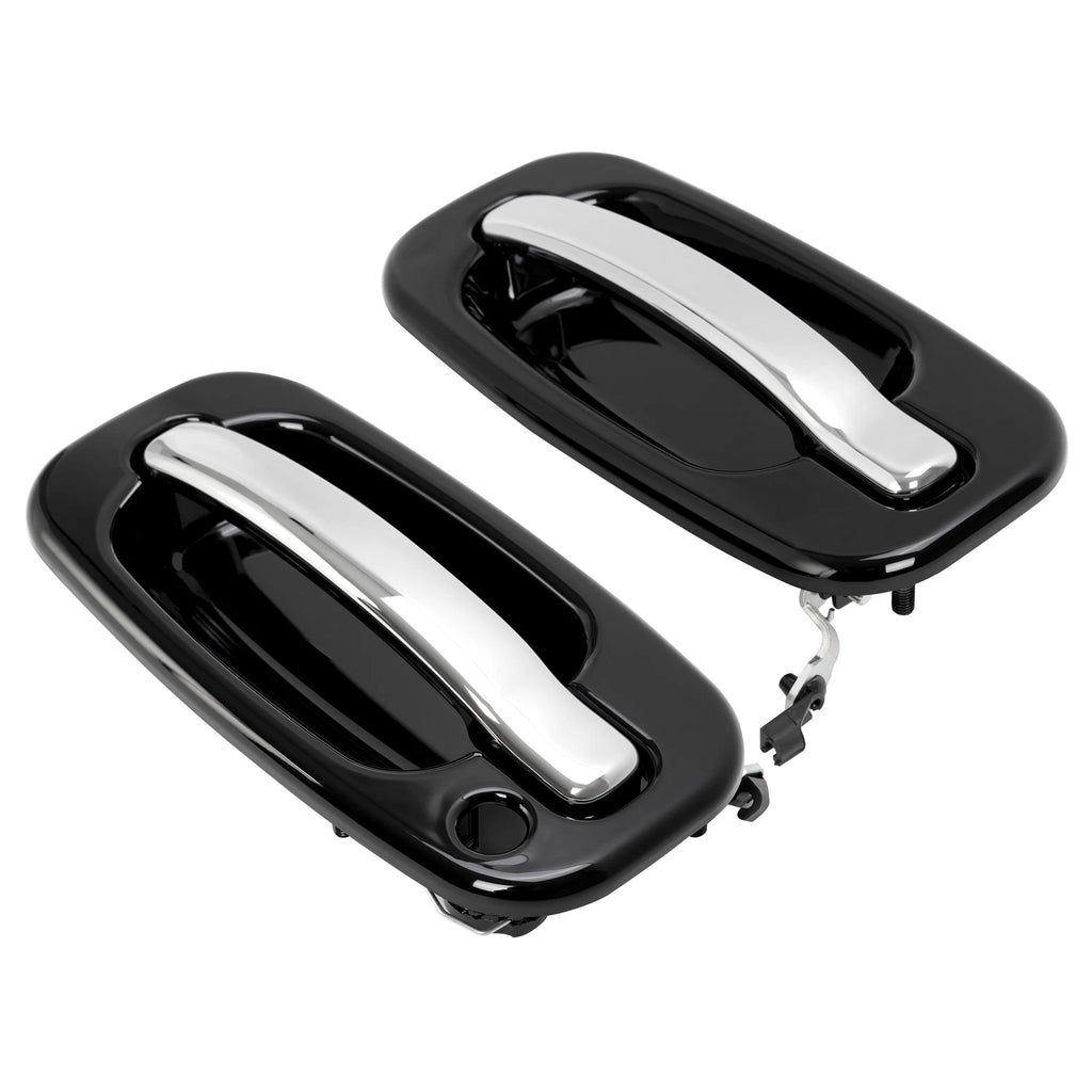 Chrome Front Exterior Door Handle LH RH for Chevrolet Silverado 1500 (1999–2006)