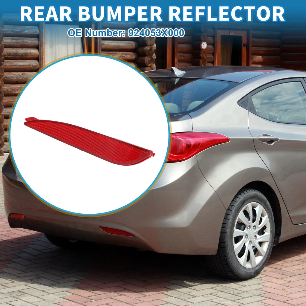 Rear Left Bumper Reflector for Hyundai Elantra (2011–2013) No. 924053X000
