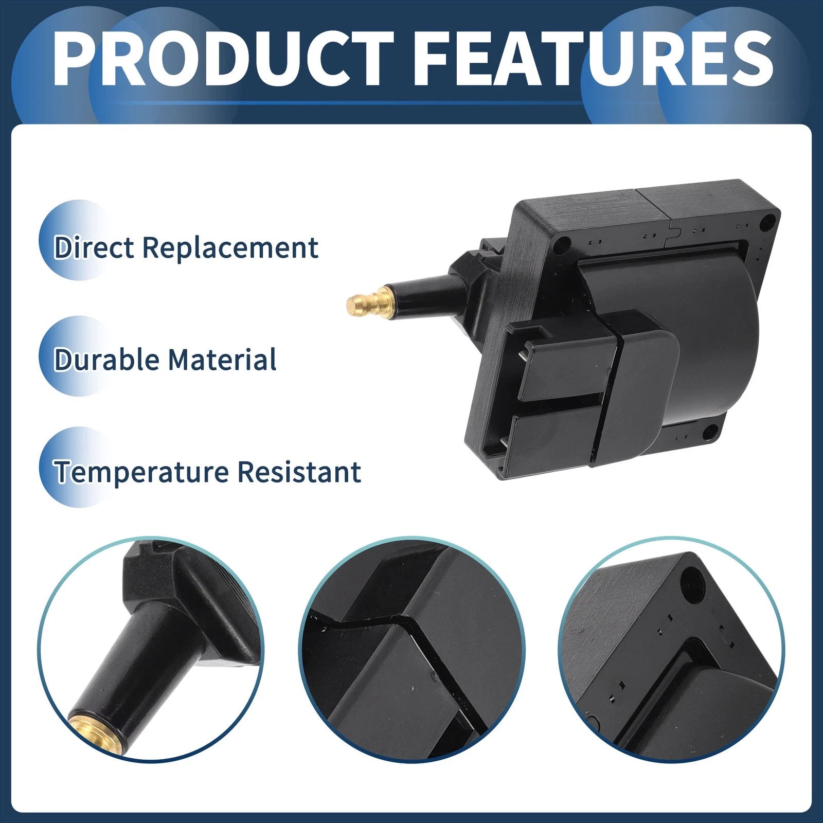 Ignition Coil Pack No. 19017194 for Ford Mustang (1984–1993)