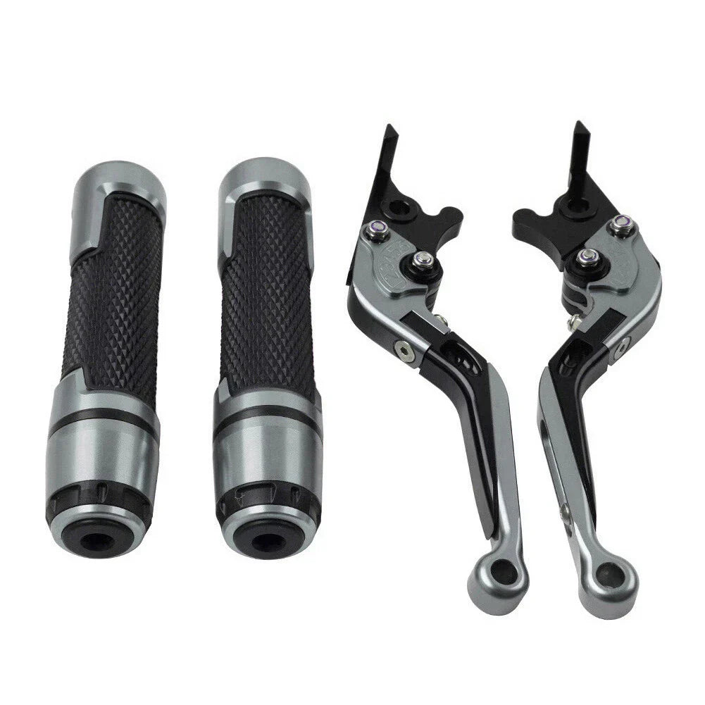 Extendable Brake Clutch Levers Grip Set for Kawasaki Z650 Z900 (2017-2023)