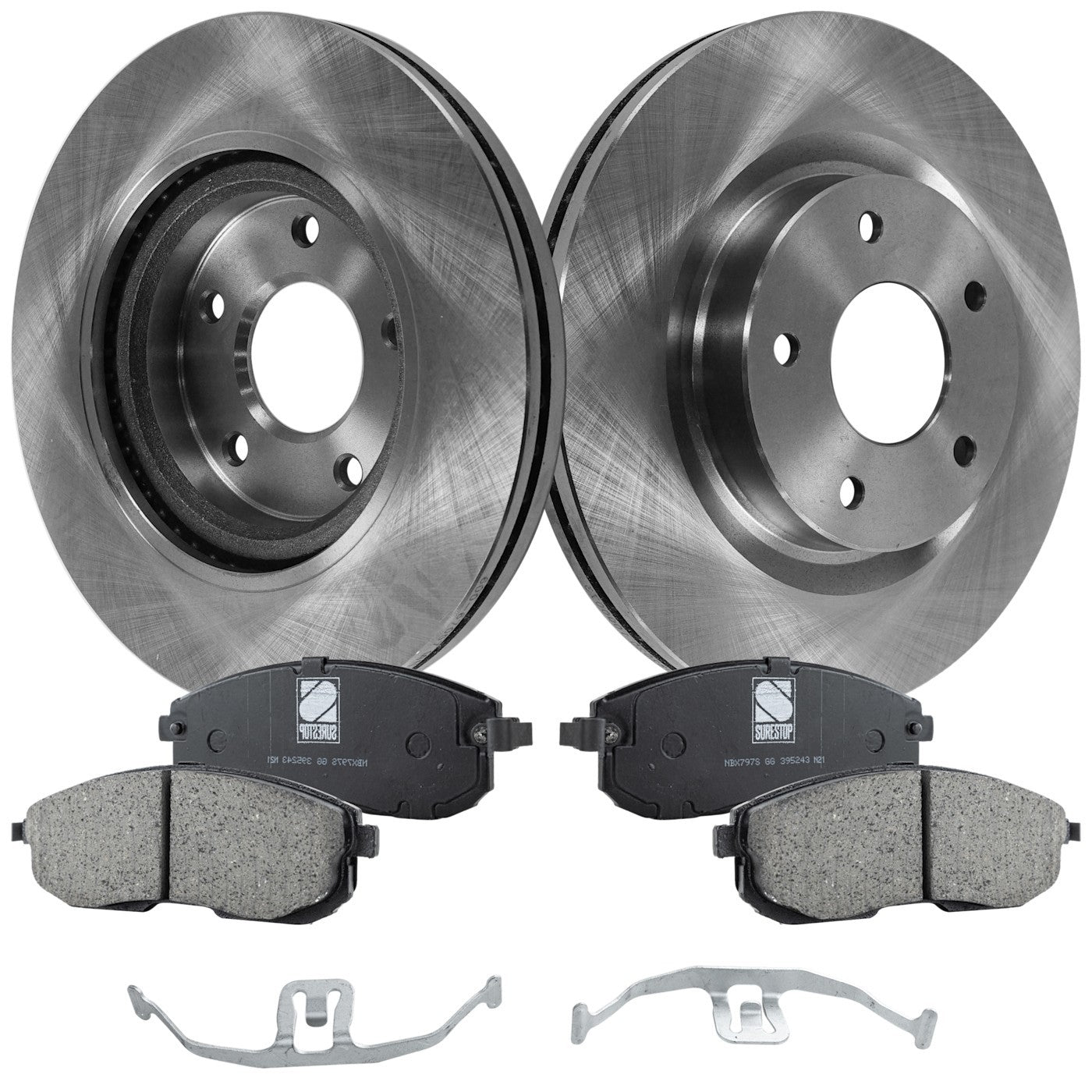 Disc Brake & Pad Kit for Nissan Altima (2007–2013) Front Set
