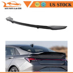 Trunk Spoiler for Hyundai Elantra Sedan (2021–2024) - Painted Black ABS