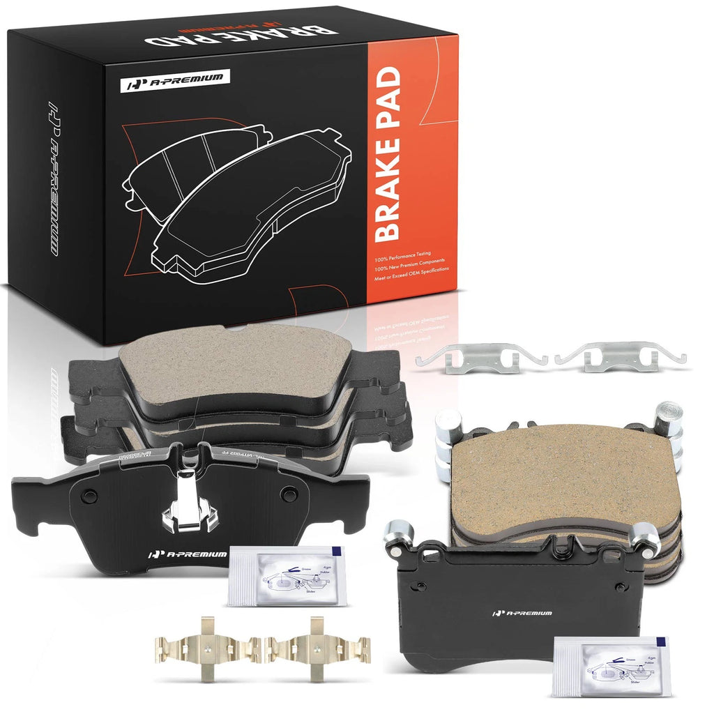 8x Ceramic Brake Pads for Mercedes-Benz E550 CLS550 (2012–2015)