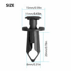 100X Push Fender Clips for ATV (Fit 90653-HC4-900)