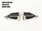 Chrome Side Vent Door Cover Trim for Mitsubishi L200 Triton Pickup (2015-2019)