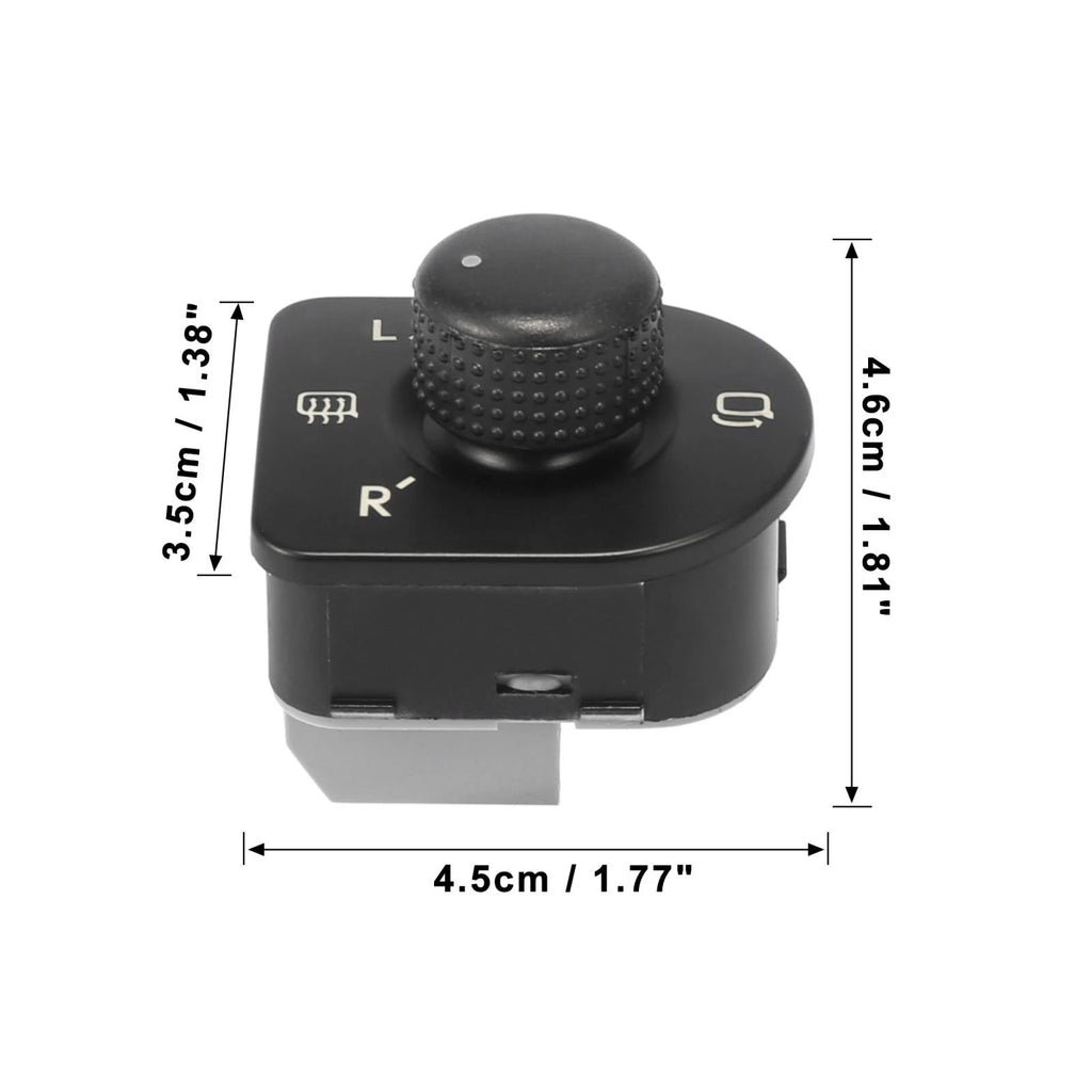 Power Rear View Mirror Switch for Volkswagen Jetta (1999–2005) 1J1959565E