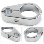 Brake Clutch Cable Wire Clamp Clip for Harley 1'' Handlebar