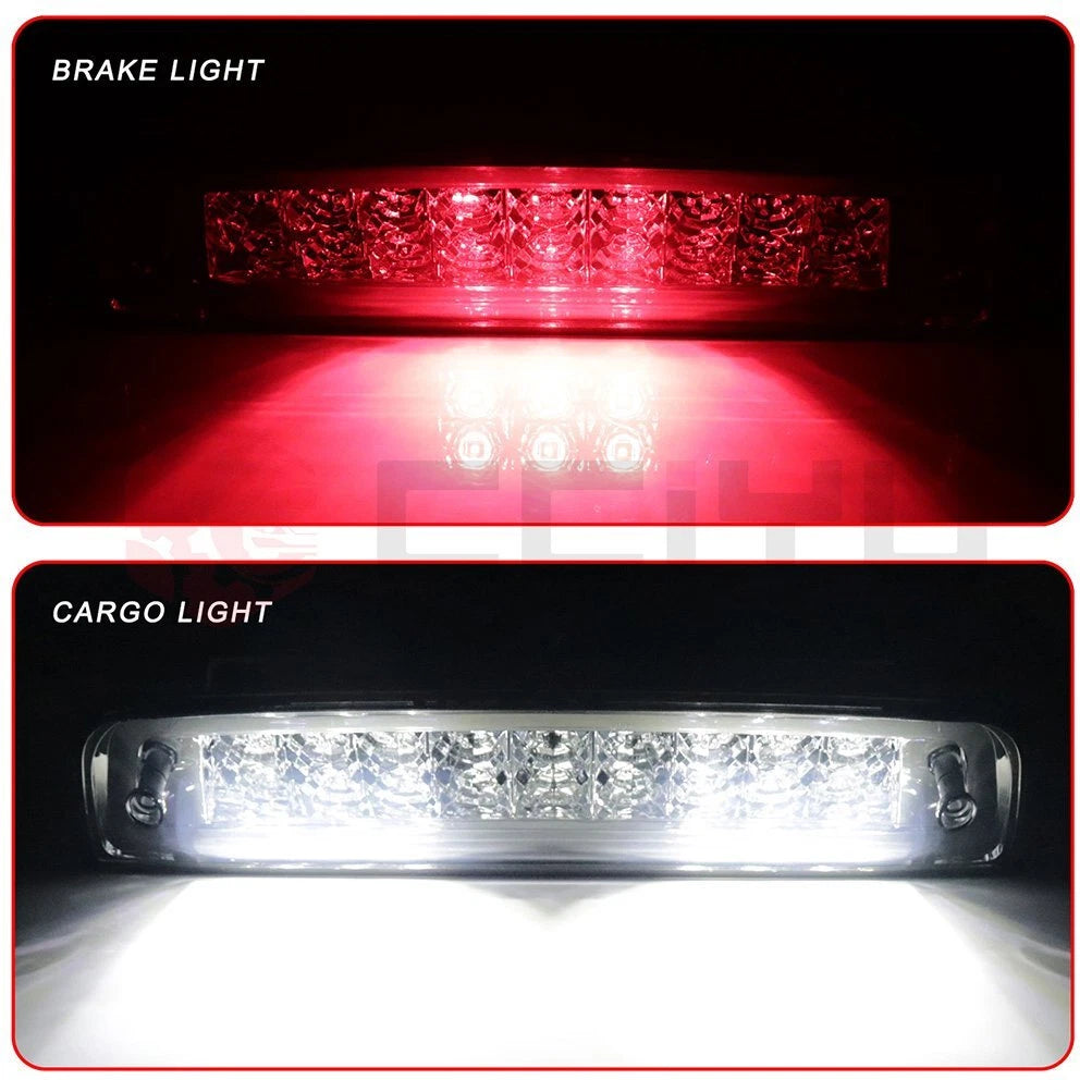 Chrome 3rd Brake Lamp for Dodge Ram 1500 2500 (2009–2017)
