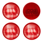 3 LED 4 Inch Round Stop Light for Universal Trailer Truck (1990–2025)