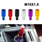 M10x1.5 Aluminum Shift Knob Adapter for Universal Non-Threaded Shifters