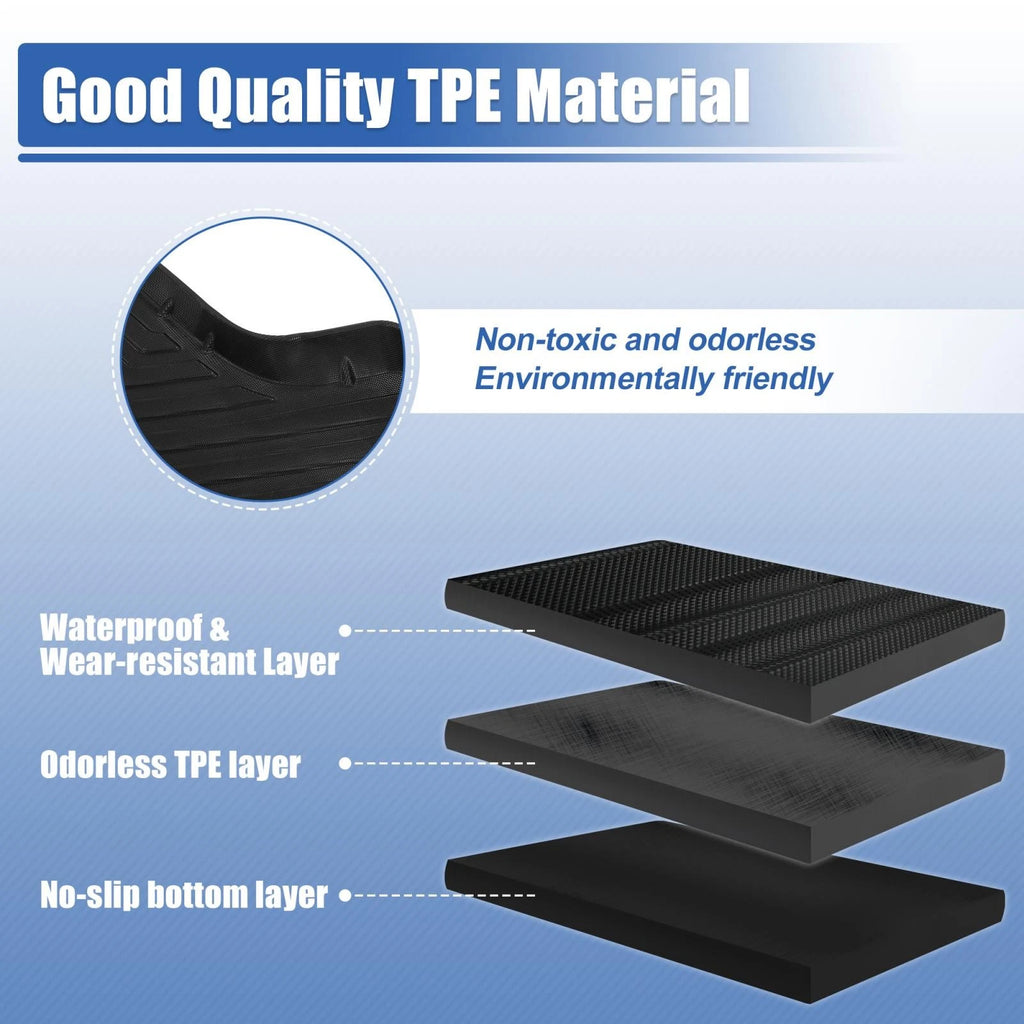 Trunk Mat TPE Cargo Liner for Kia Seltos (2020–2022)