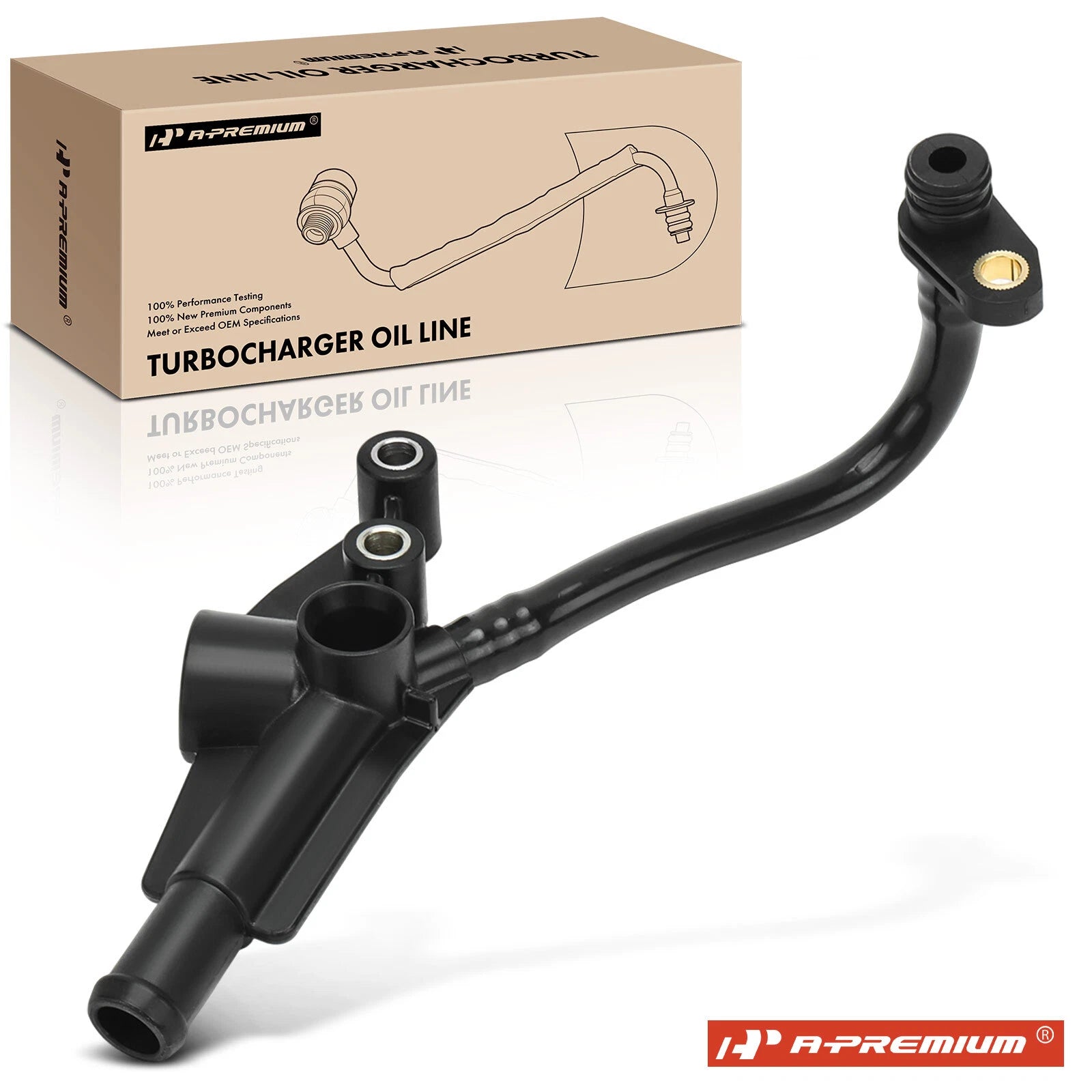 Turbocharger Coolant Line for Mercedes C216 W212 W166 R231 (2009–2018)