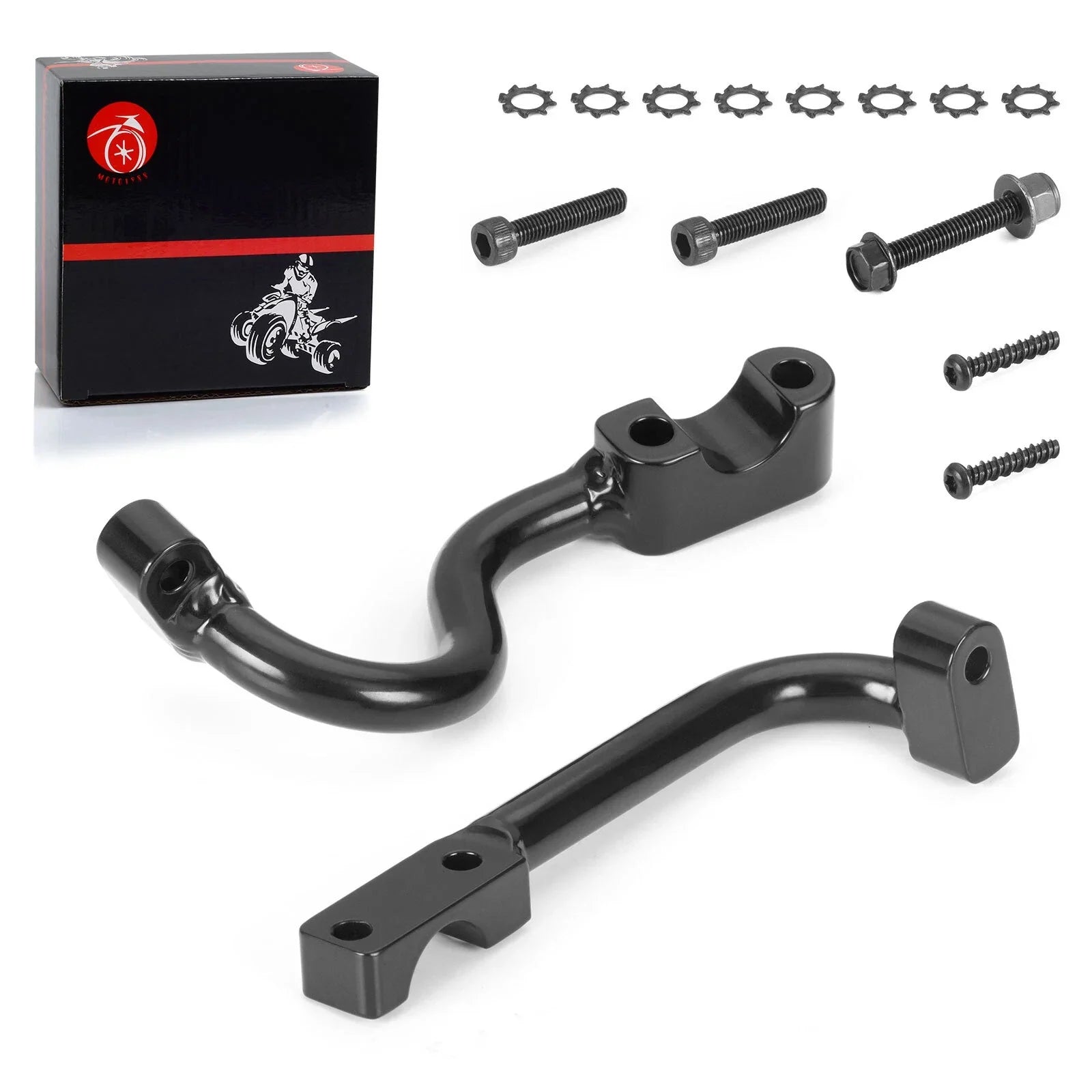 2 x Hand Wind Guard Mounts for Sportsman Scrambler 850 XP1000 (2013–2020)
