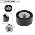Drive Belt Idler Pulley for Chevrolet Cruze (2007–2017) No. 96868478 Black