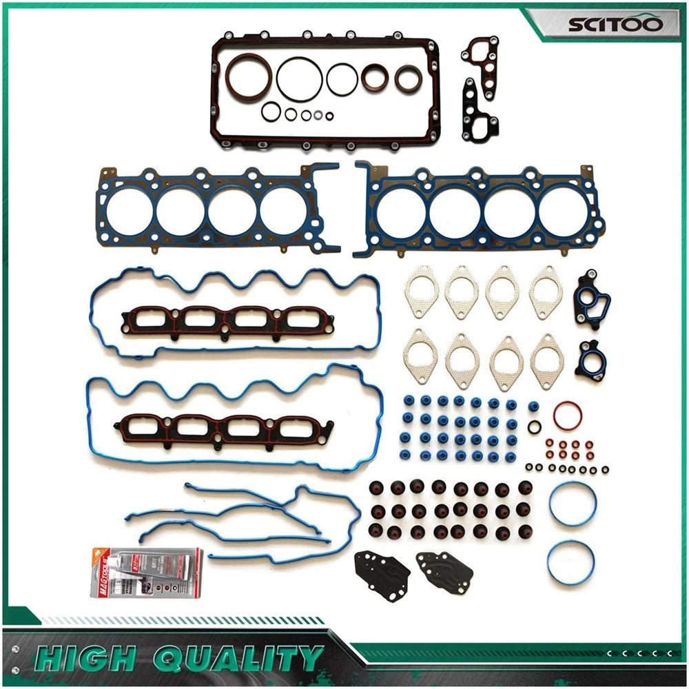 Full Gasket Set for Ford F-150 F-250 F-350 Super Duty 5.4L V8 (2007–2010)