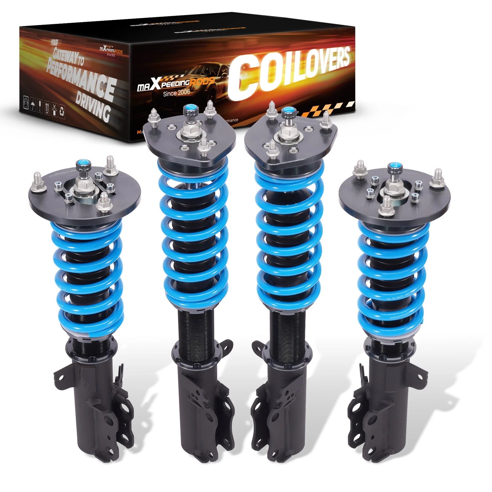 24 Way Adjustable Coilover Shock Kit for Toyota Camry (1992–2001)