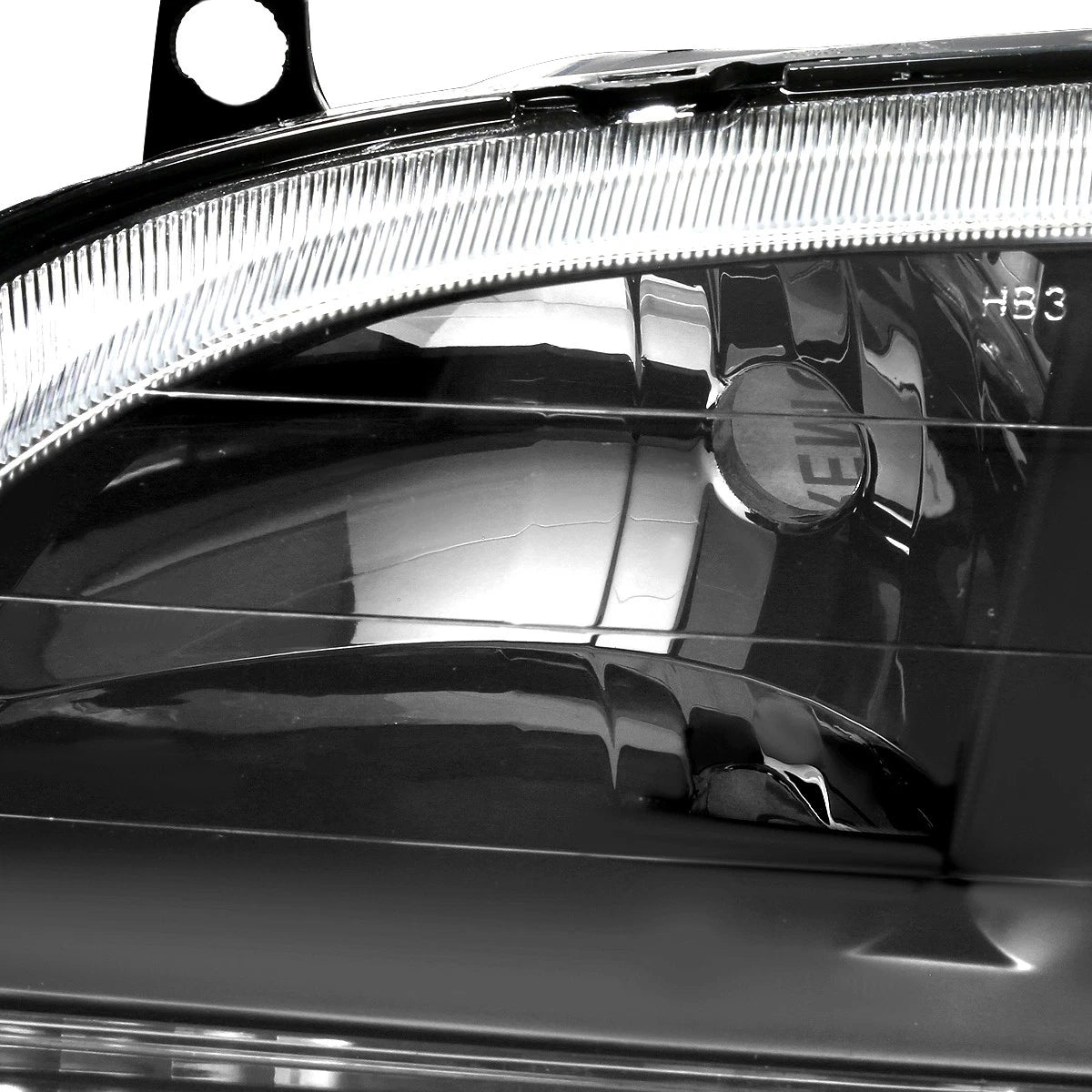 Pair of Black/Clear Signal Headlights for Honda Civic (1998–2002)