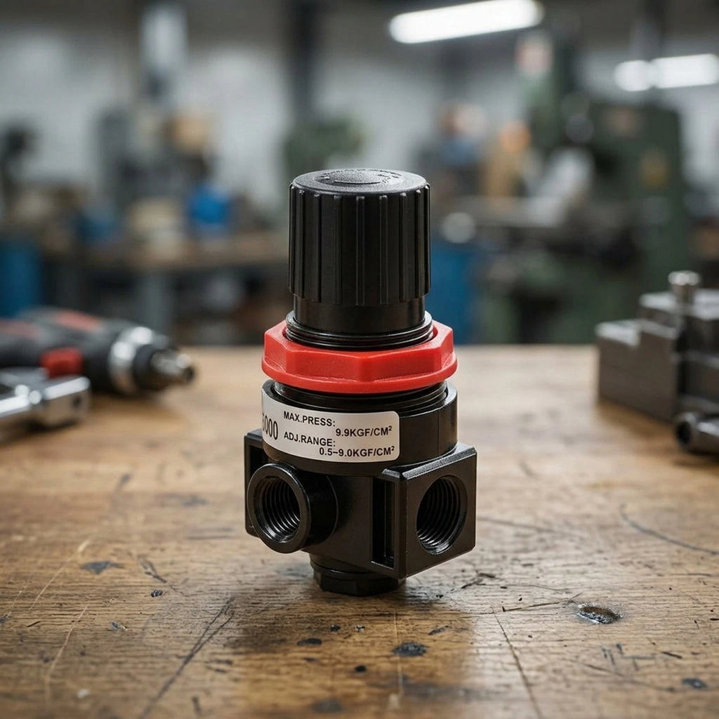 Lock Knob Regulating Valve for Fine Tuning Pressure Settings