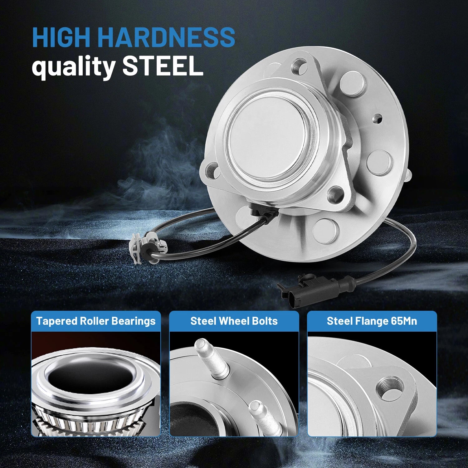 Front Wheel Bearing Hub for Chevy Silverado Sierra (2007-2013)