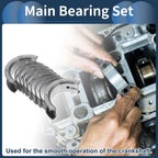 Main Bearing Set No.MD030573 for Mitsubishi Lancer (1985–1992) 10 Pcs