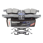 Set of 4 Bosch QuietCast Front Semi-Metallic Brake Pads for Dodge Jeep