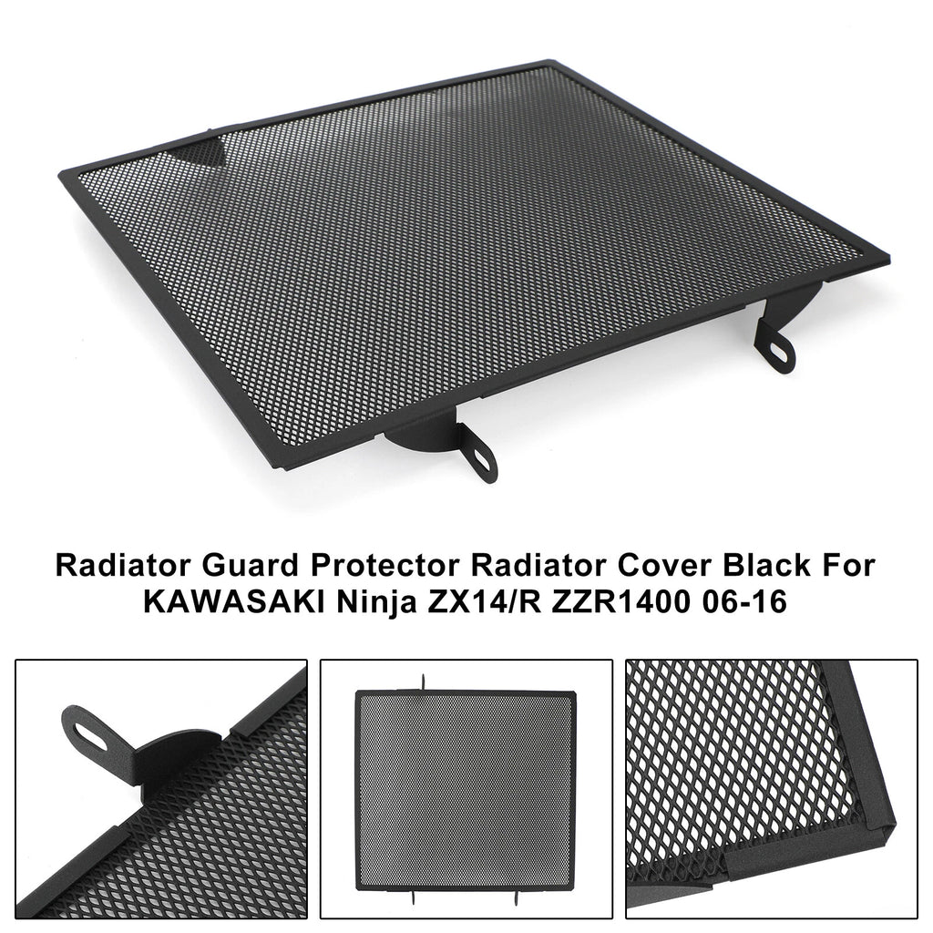 Radiator Guard Cover Protector for Kawasaki Ninja ZX14/R (2006–2016)
