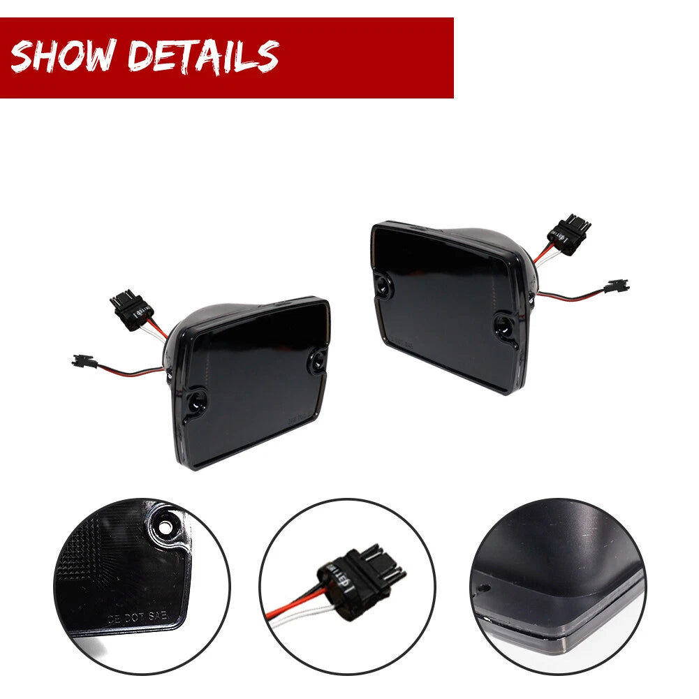 Switchback LED Turn Signal Light for Jeep Wrangler YJ (1987–1995)
