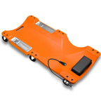 40" Low Profile Automotive Creeper with LED Light - Orange
