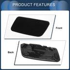 Front Right Washer Nozzle Cover Cap for Volkswagen Passat CC (2008–2012) Black