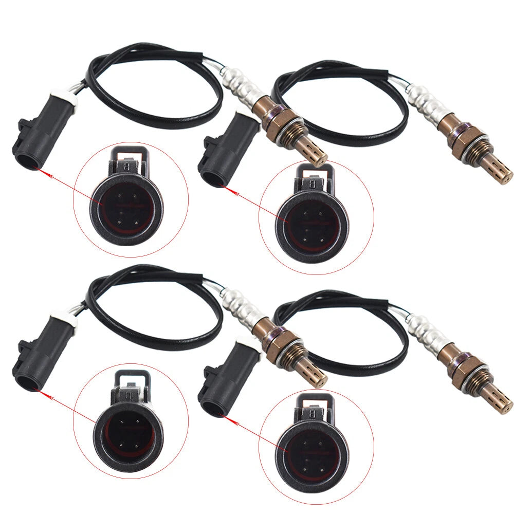 Set of 4 Oxygen O2 Sensors for Ford Mustang (1995–2010)