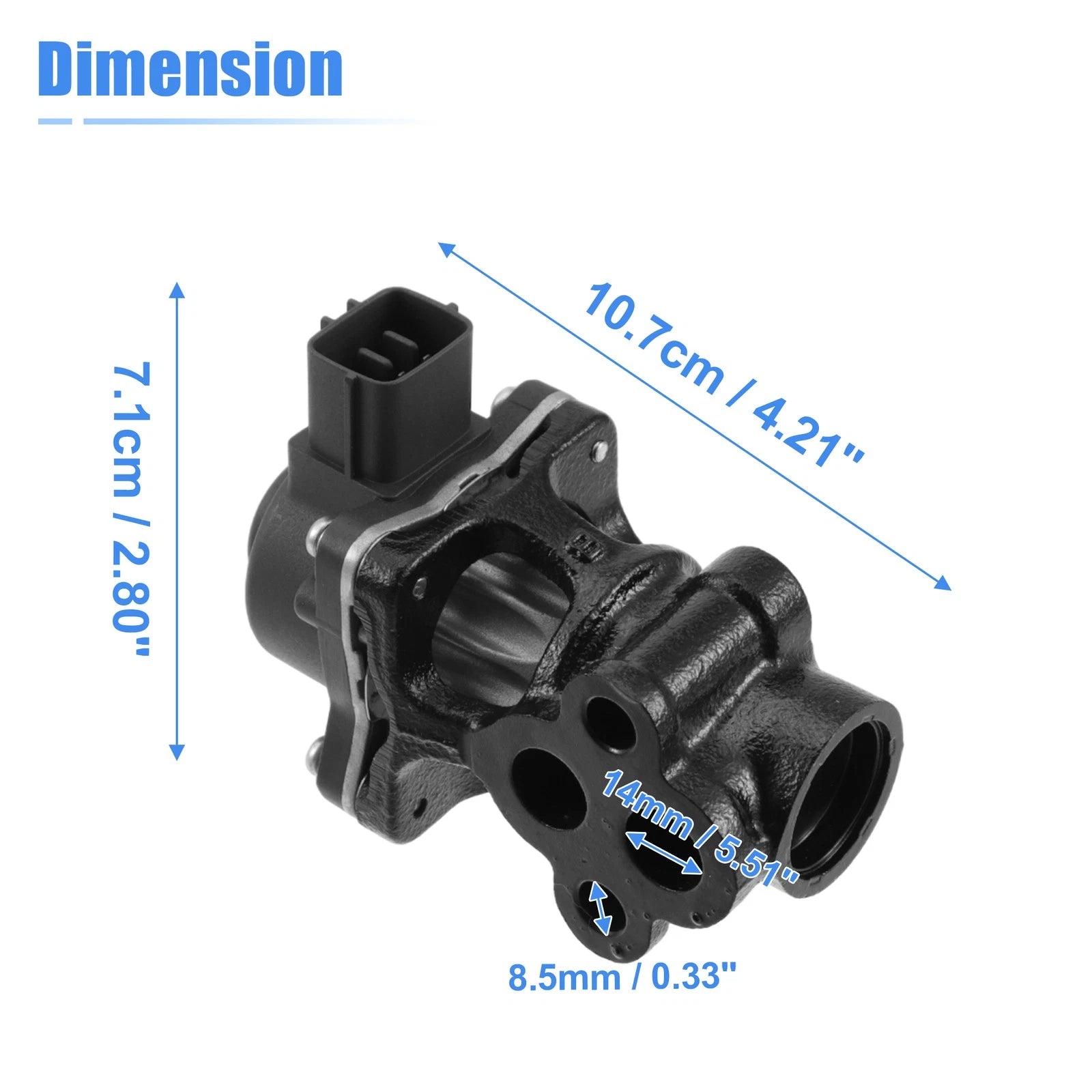EGR Exhaust Gas Recirculation Valve for Chevrolet Tracker (1999–2004) 18111-77E00