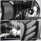 3D LED Bar Headlights for Pontiac Grand Prix (2004–2008)
