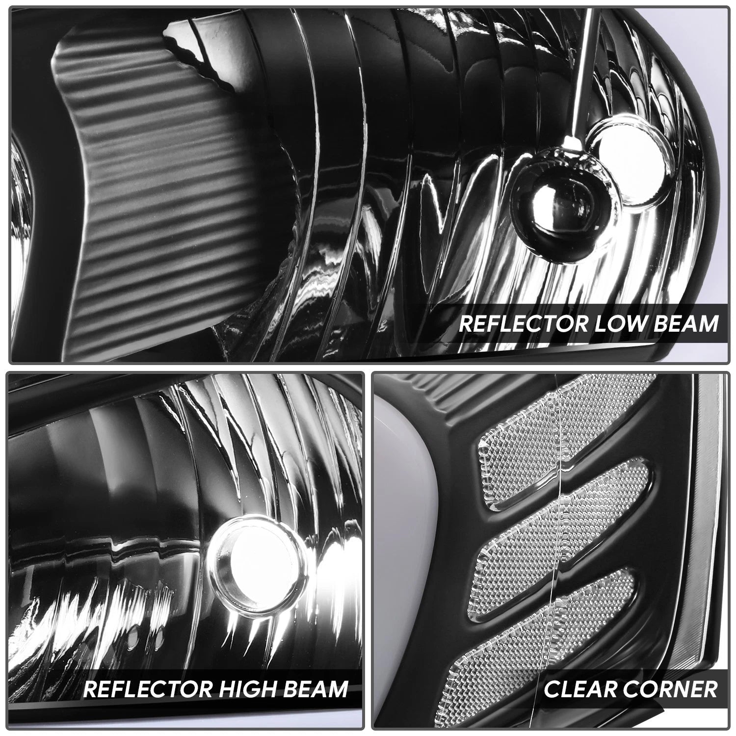 3D LED Bar Headlights for Pontiac Grand Prix (2004–2008)