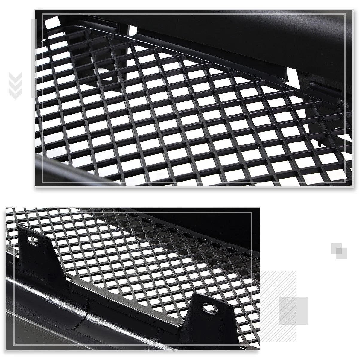 M3 Style Front Bumper Cover Lower Lip w/Grille Insert for BMW E36 (1992–1999)