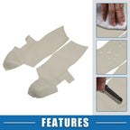 2 Pair Door Panel Armrest Cover for Hyundai Santa Fe (2006–2012) Beige