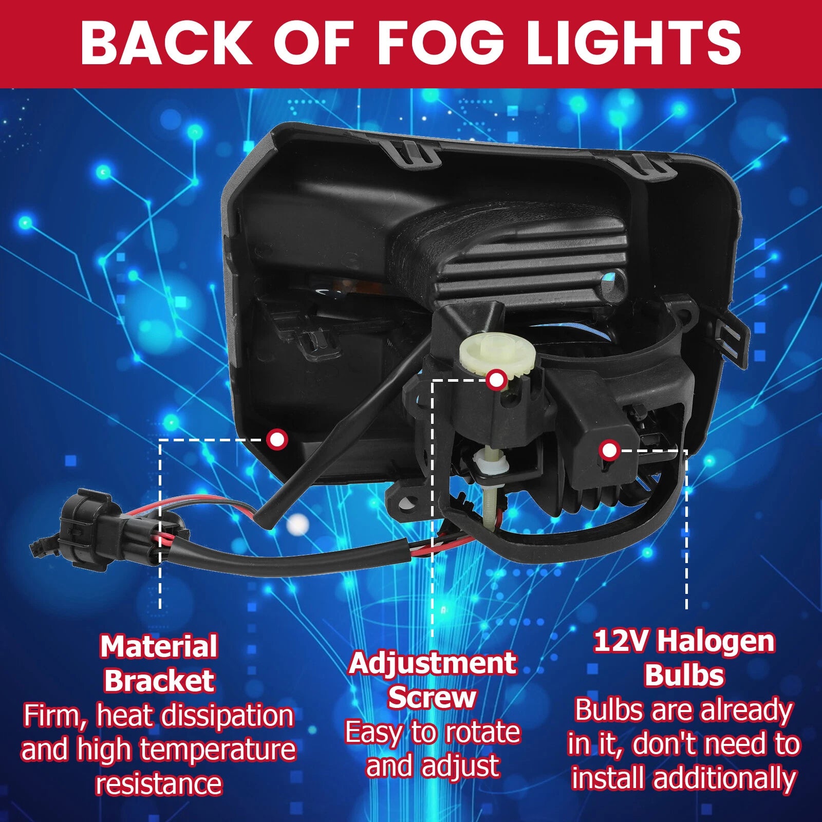 LED Fog Lights for Toyota Tacoma (2016-2023)