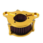 Gold Clear Air Cleaner Intake Filter for Harley Sportster XL 883 XL 91-22