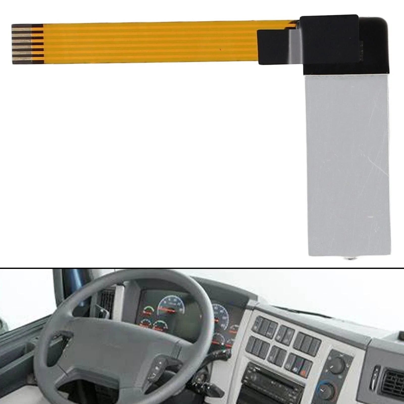 Plastic LCD Display Screen Replacement for Kenworth Trucks Speedometer