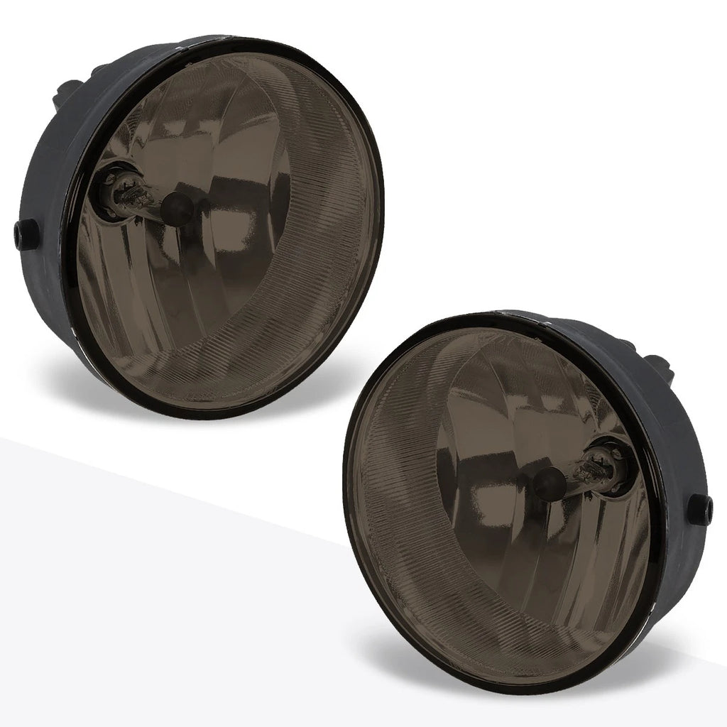 Set of 2 Smoked Lens Bumper Fog Lights for Tacoma/Solara/Tundra/Sequoia (2004–2013)