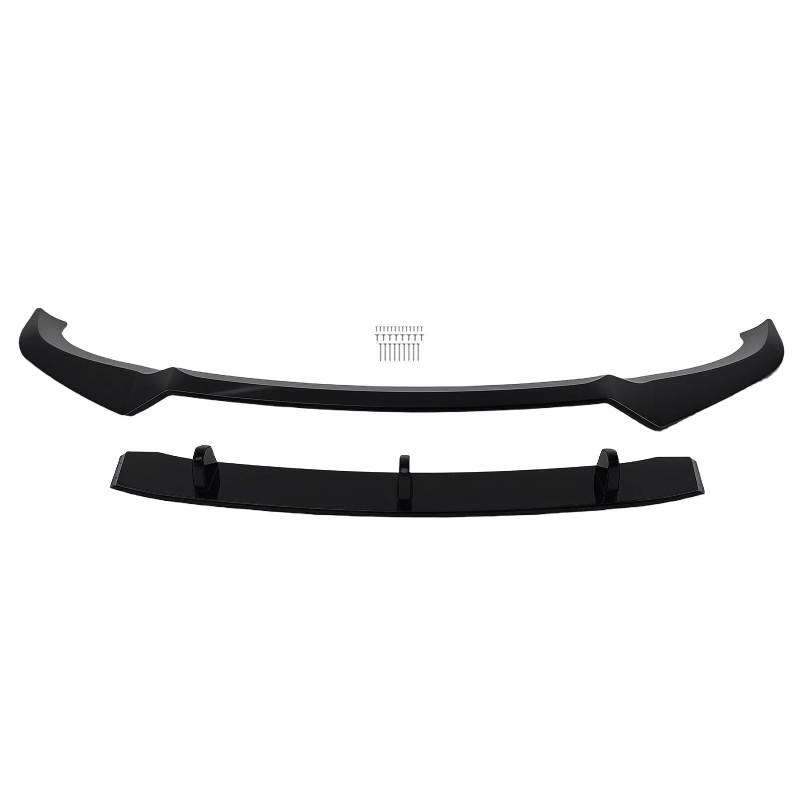 Lower Lip Set for BMW X6 G06 M Sport (2020–2023) Gloss Black
