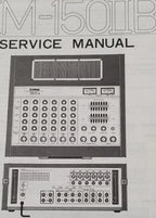 Service Manual for Yamaha M-150IIB (Vintage)