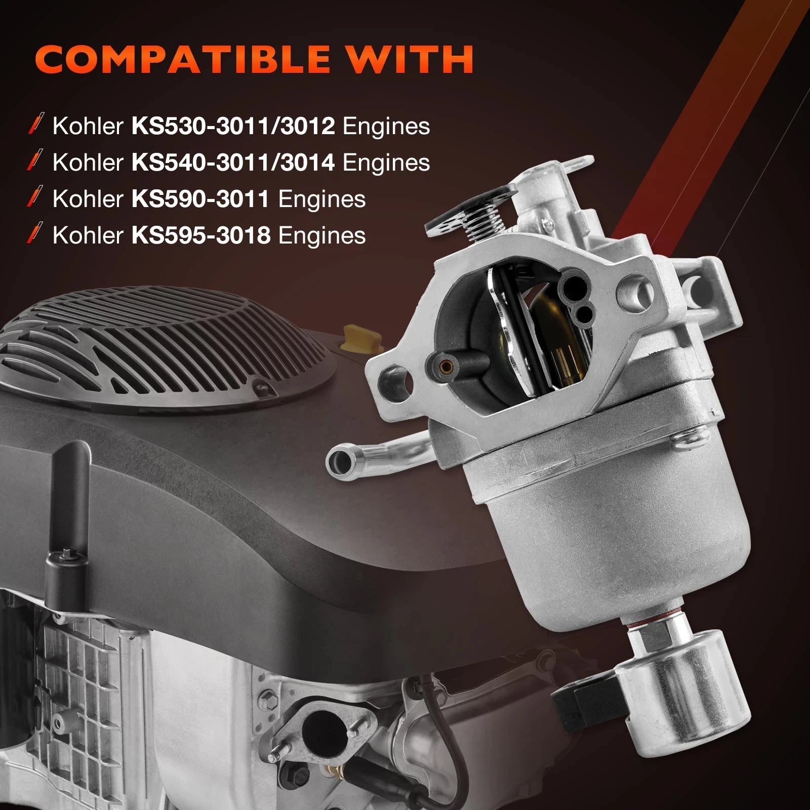 Carburetor Kit for Kohler Engines (KS540, KS595, KS590)