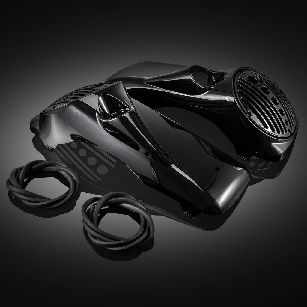 8" Speaker Hard Saddlebag Lids w/ Tweeter Port for Harley FLTR FLHT (2014–2023)