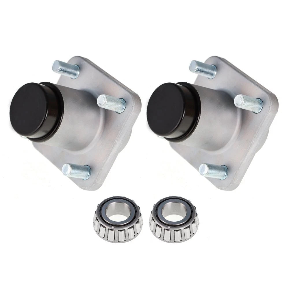 2X Front Wheel Hub Kit Bearings for Club Car DS Golf Cart (1982â2002)