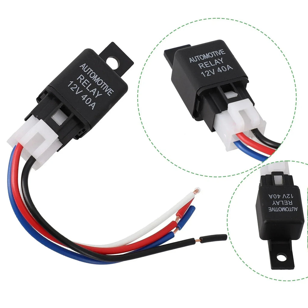 Relay 12V for Efficient Automotive Van Boat Bike HID Headlights